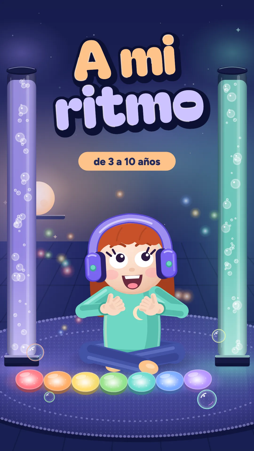 A mi ritmo, Sala de luces, 3–10 años