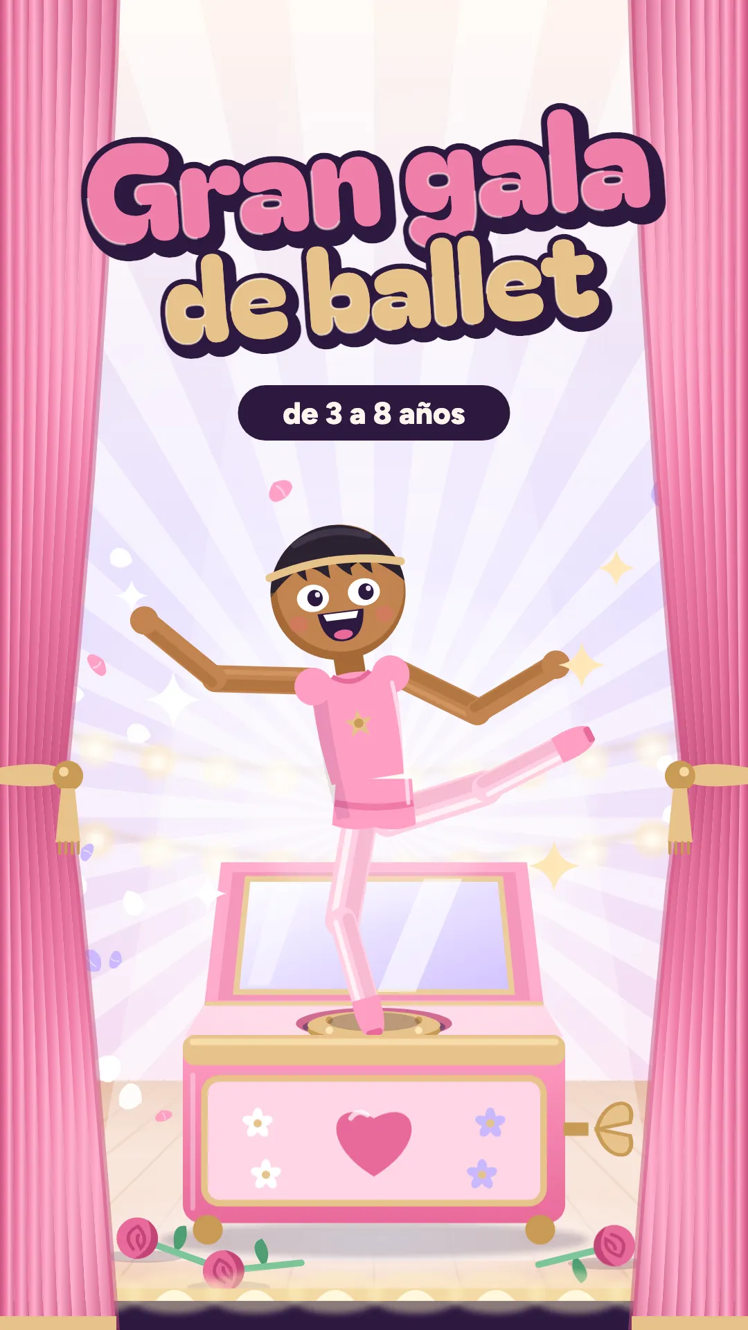 Gran gala de ballet, Ballet, 3–8 años