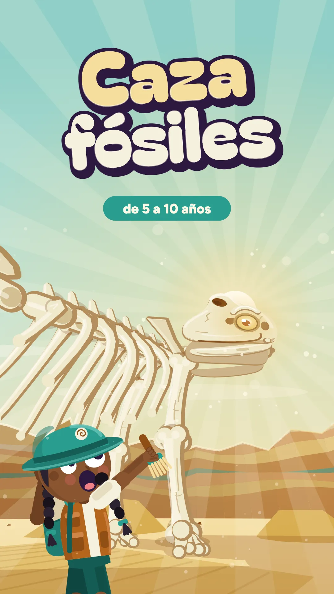 Cazafósiles, Paleontología, 5–10 años