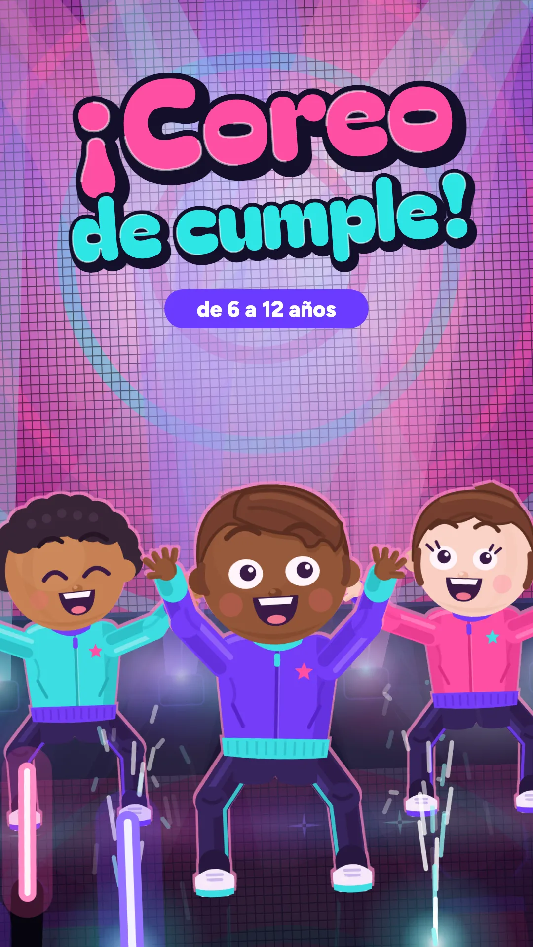 ¡Coreo de cumple!, Baile pop, 6–12 años