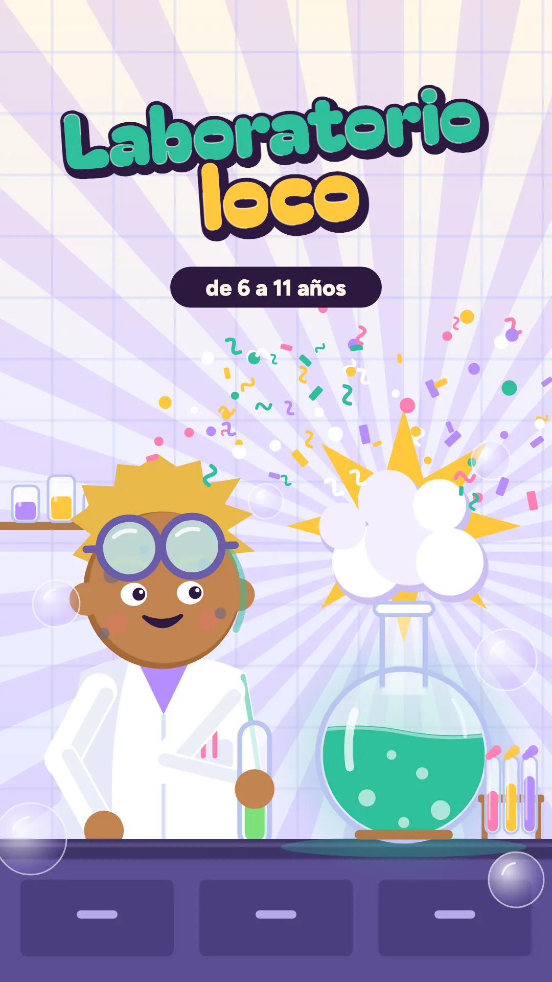 Laboratorio loco, Laboratorio, 6–11 años