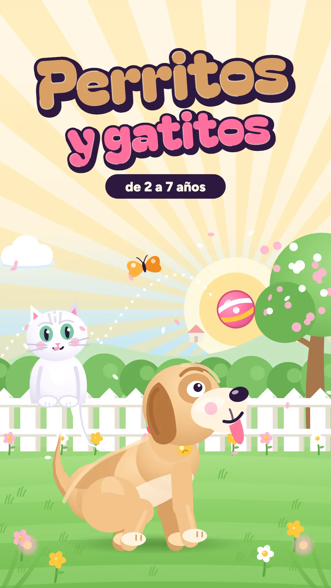 Perritos y gatitos, Mascotas, 2–7 años