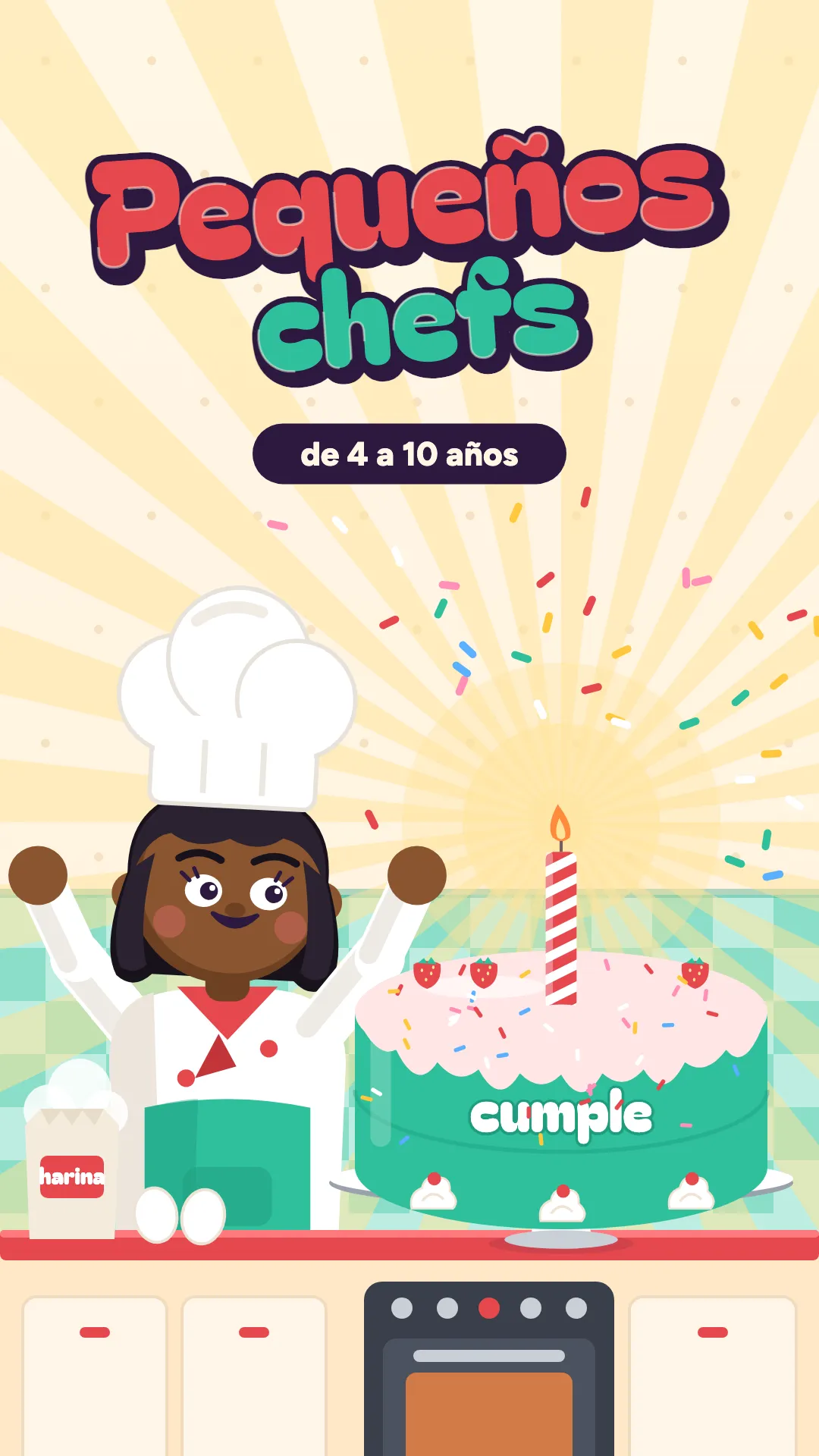 Pequeños chefs, Pequeños chefs, 4–10 años