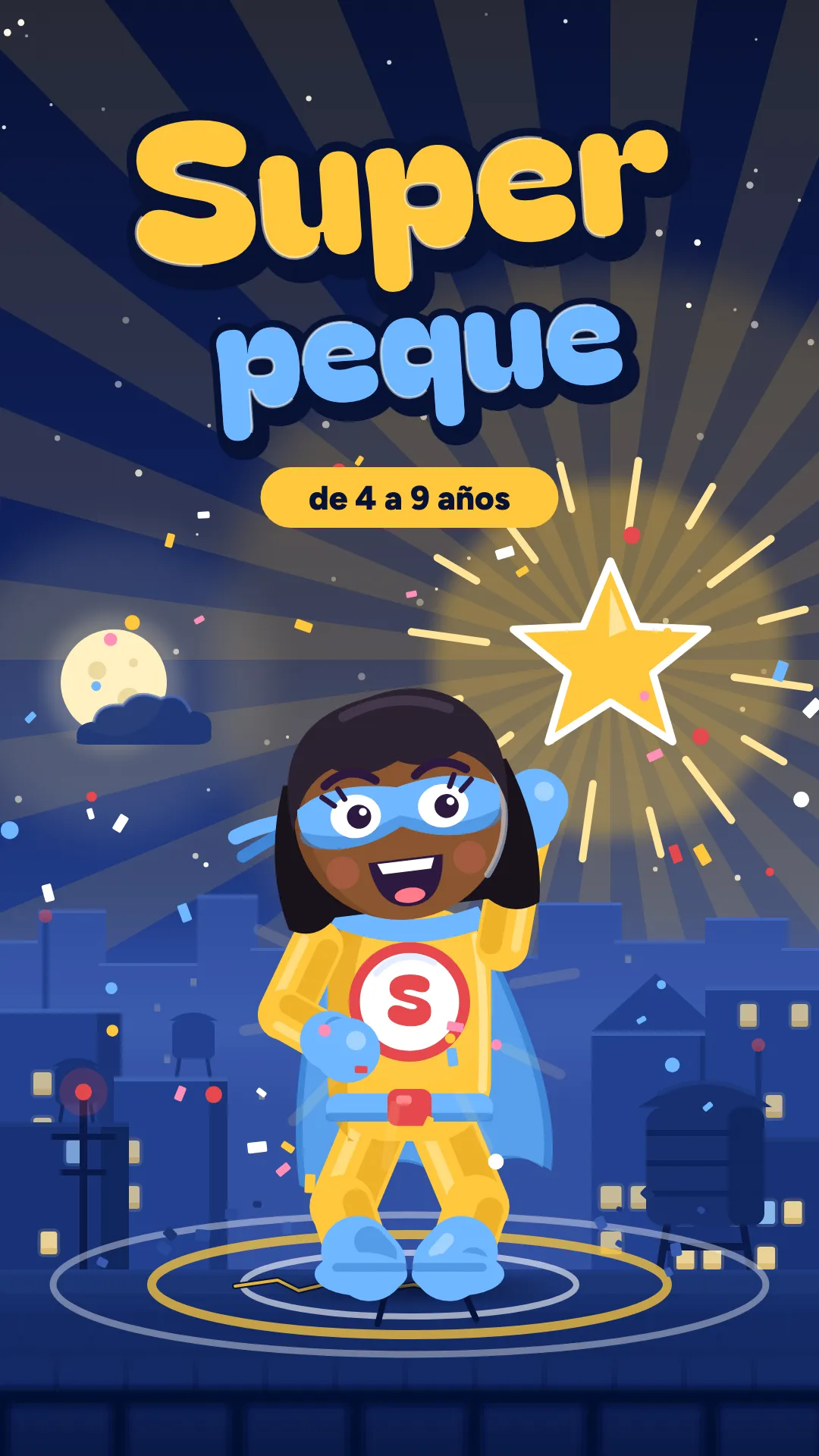 Superpeque, Capa y antifaz, 4–9 años