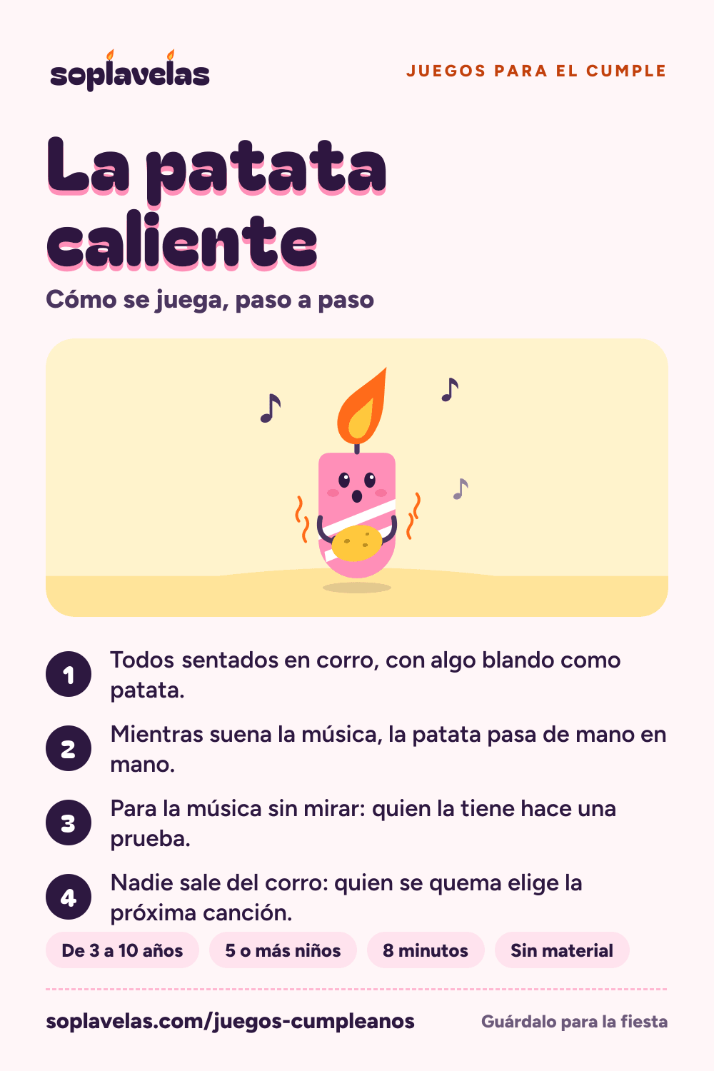 La patata caliente: cómo se juega, paso a paso